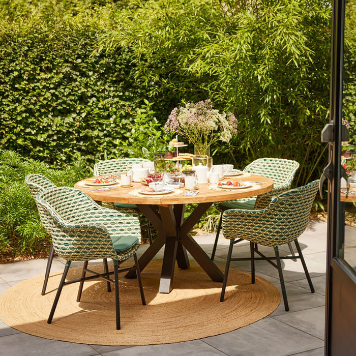 Hartman Stephanie Tuintafel 200 x 120 cm - Zwart