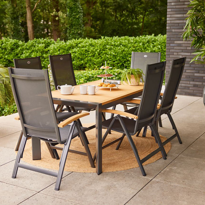 Hartman Troy Verstelbare Tuinstoel - Teakhout