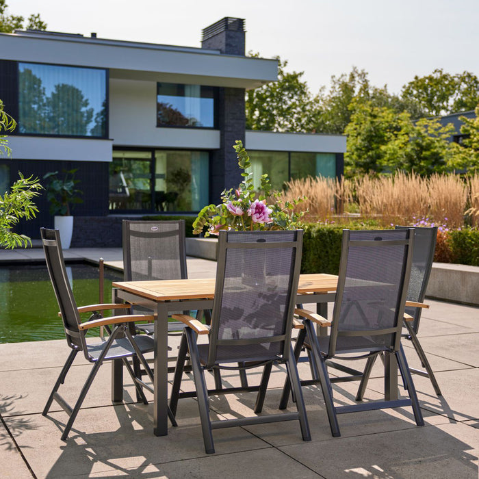 Hartman Troy Verstelbare Tuinstoel - Teakhout