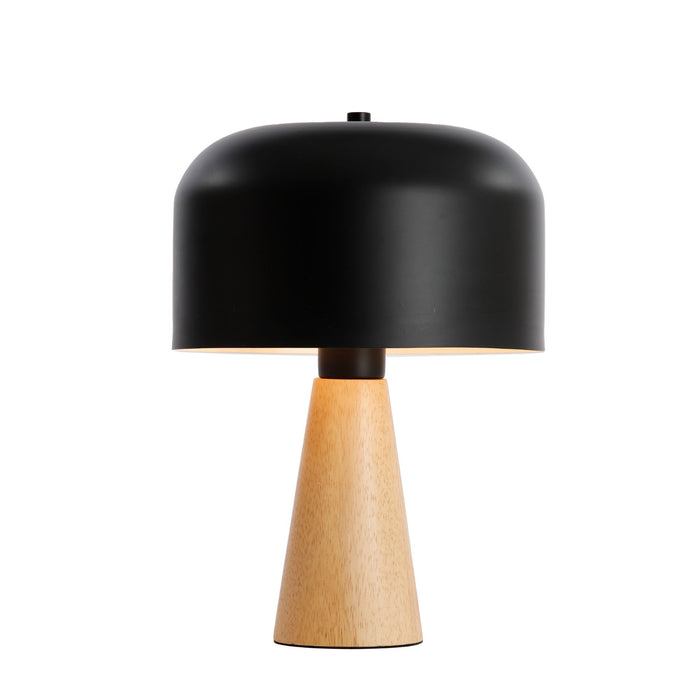 Luqaza Tafellamp Aimo - Zwart - Ø25cm