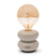 Riviera Maison tafellamp oplaadbaar LED Beige - Finley Bulb draadloos