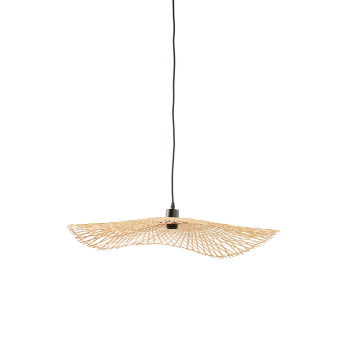 Luqaza Hanglamp Liene - Bamboe - 65x65x10cm
