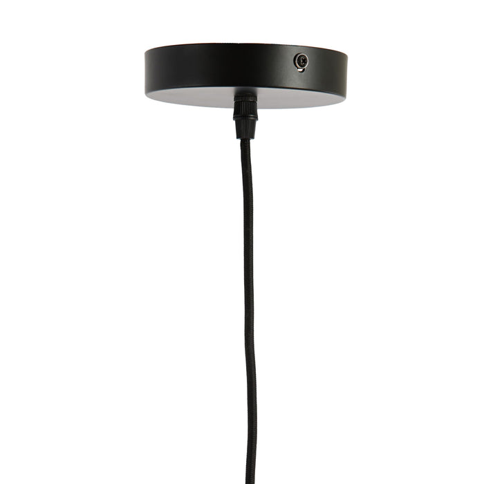 Luqaza Hanglamp Aliza - Bamboe|Zwart - Ø35cm