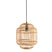 Luqaza Hanglamp Jeppe - Bamboe - 30x30x36cm