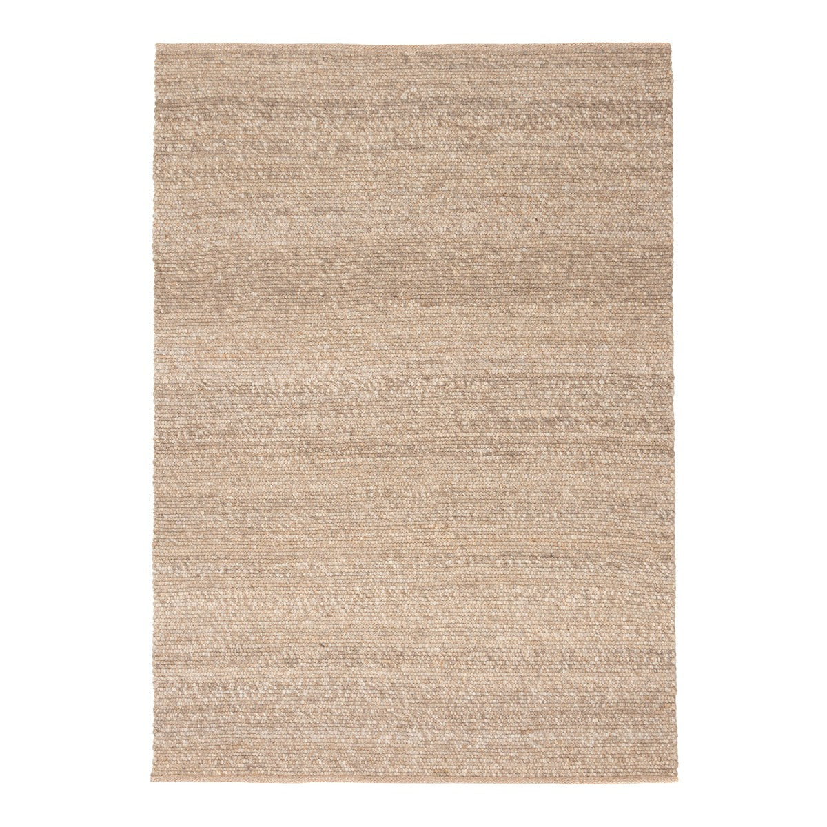 Interieur05 Wollen vloerkleed Rond Vik Lichtbruin 240cm