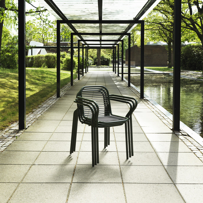 Normann Copenhagen Vig Tuinstoel met Armleuning - Zwart