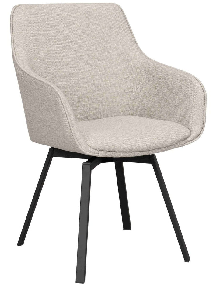 Rowico Home Alison Draaibare Stoel Armleuning - Set Van 2 - Beige