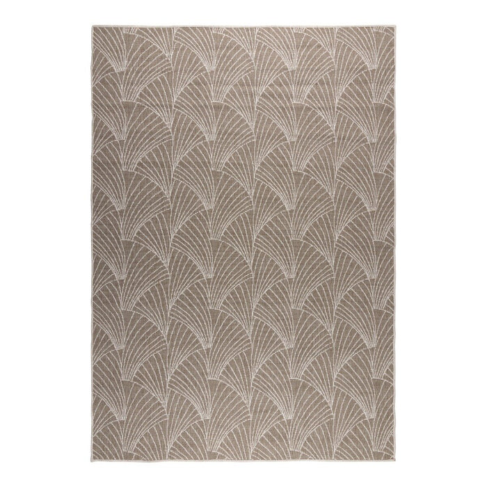 Interieur05 Buitenkleed Deco bruin|grijs dubbelzijdig - 200x290 cm