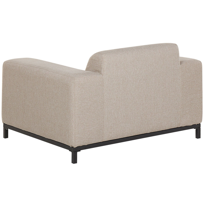 Beliani - ROVIGO - Fauteuil - Beige - Polyester