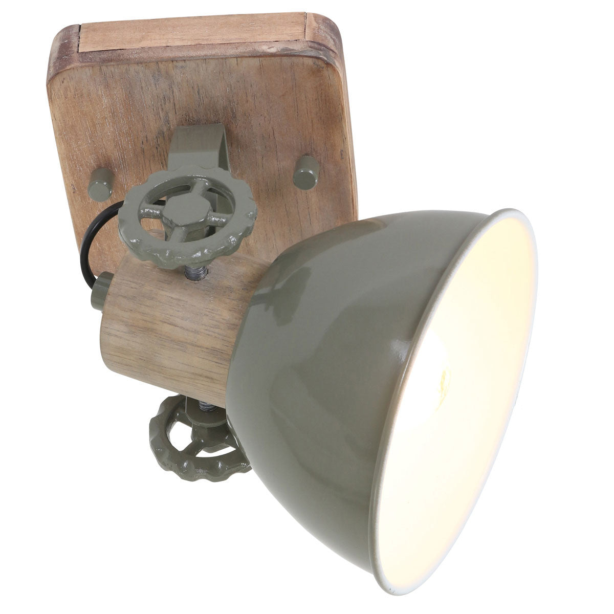 Mexlite Plafondlamp Gearwood 7968G Groen