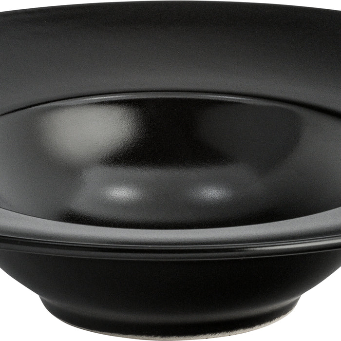 Lite-Body Hermes Pastabord - Set van 6 stuks - 28 cm - Zwart mat