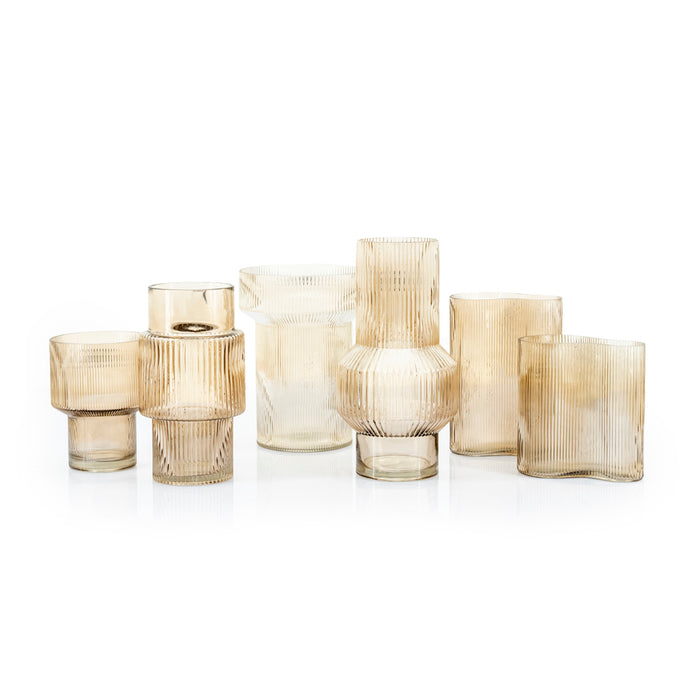 FURNILUX - Riba 6 vaas - Bruin