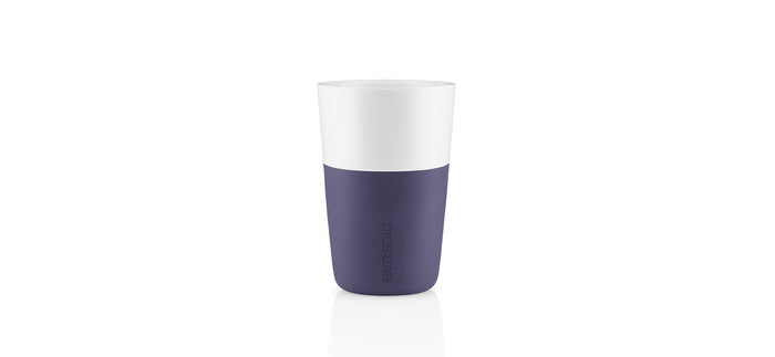 Eva Solo - Beker Latte, Set van 2 Stuks, Violet Blue - Eva Solo