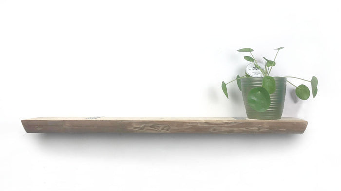 WoodBrothers Barnwood zwevende wandplank 250x18x4cm