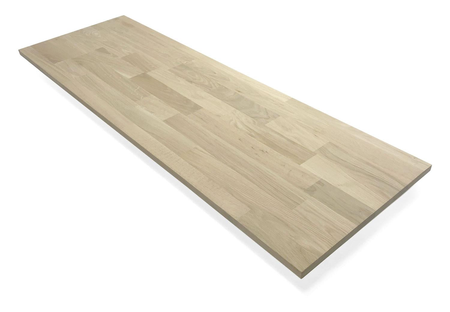 WoodBrothers Eikenhouten vingerlas wandplank 120x40x1,8cm