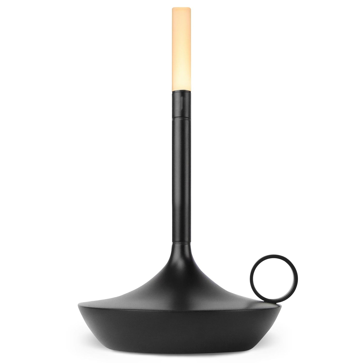 Graypants Wick Small tafellamp LED oplaadbaar zwart