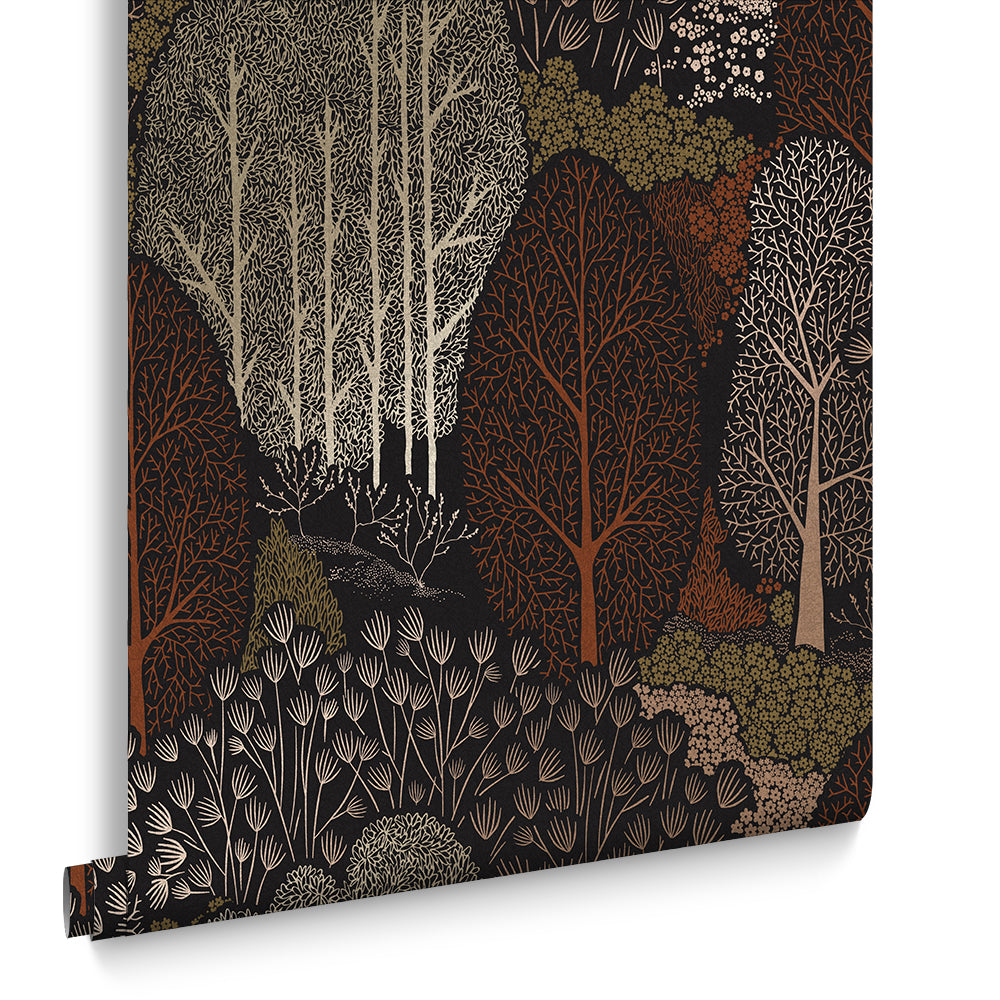 Graham & Brown Vliesbehang - Scandiscape Alizarin - Rood