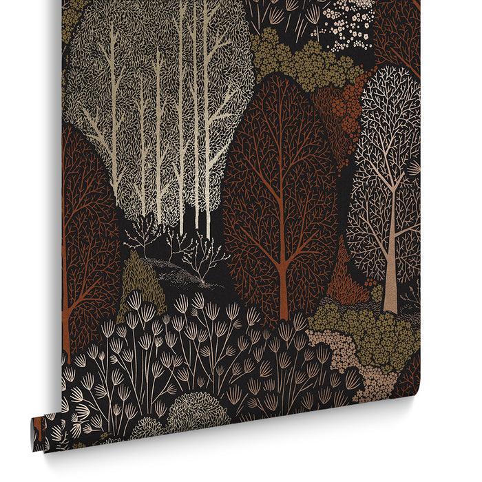 Graham & Brown Vliesbehang - Scandiscape Alizarin - Rood