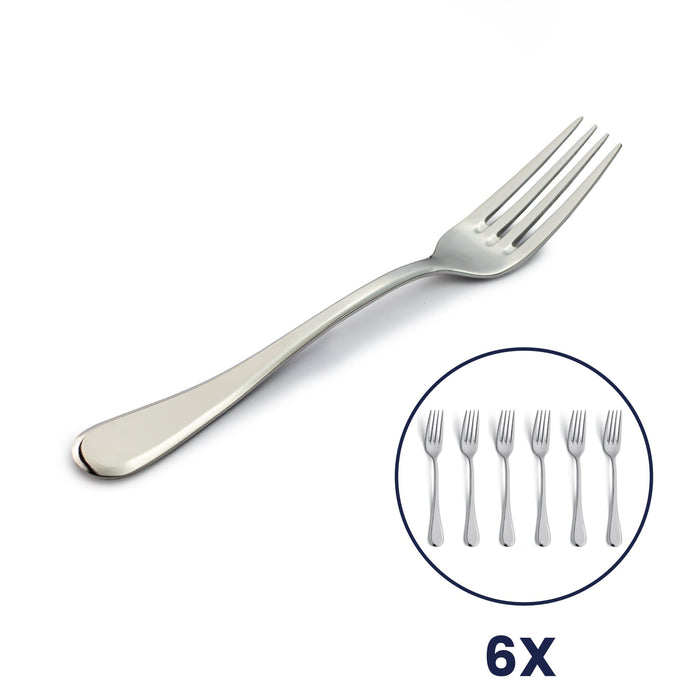 Amefa Cuba 6 Cake gebaksvorkjes