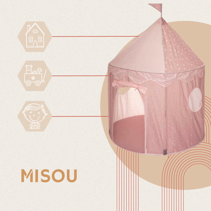 MISOU Pop up Tent Kinderen Speeltent Kindertent Tipi Tent Kinderen...