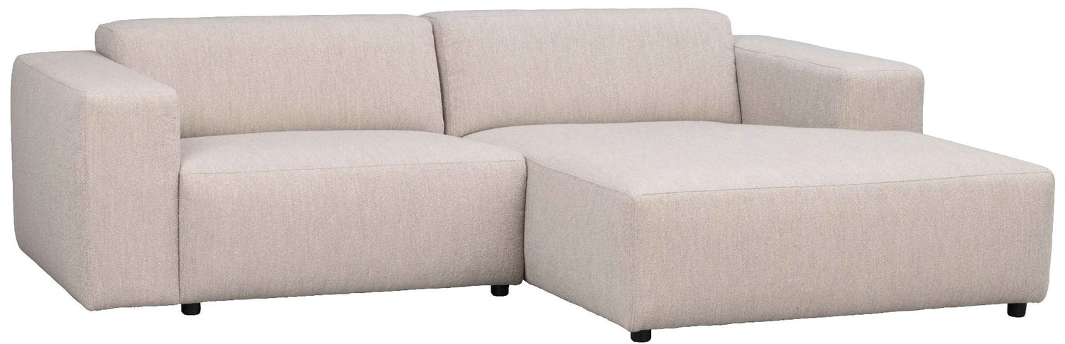Rowico Home Willard 3-zits Hoekbank Rechts - Lichtbeige Stof