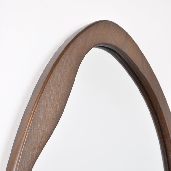 Fragix Yin Wandspiegel Large Organische vorm - Hout - 60x120