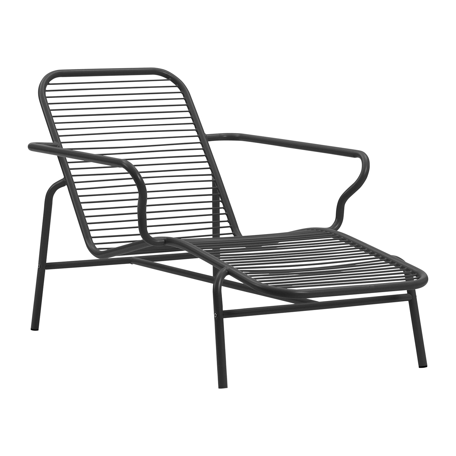 Normann Copenhagen Vig Chaise Longue Ligbed - Zwart