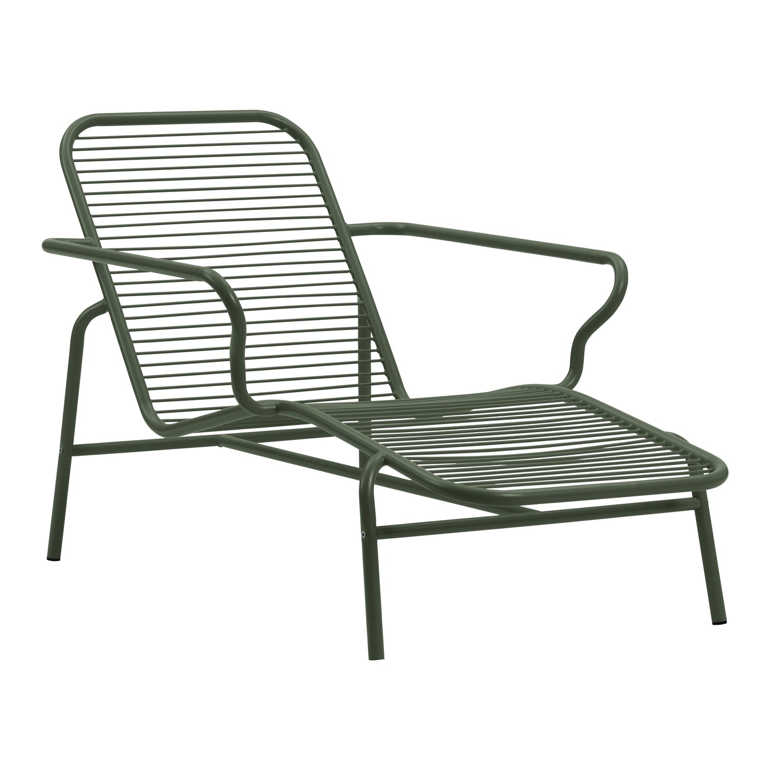 Normann Copenhagen Vig Chaise Longue Ligbed - Groen