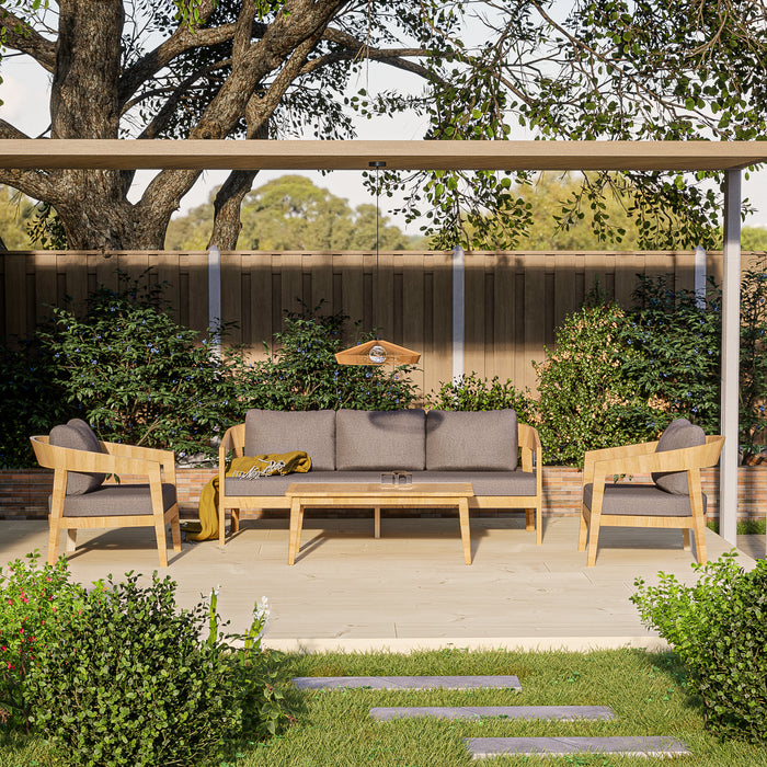 by fonQ Cherish Loungeset - Acaciahout