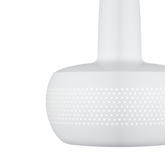 Umage Clava hanglamp matt white - met koordset wit - Ø 21,5 cm