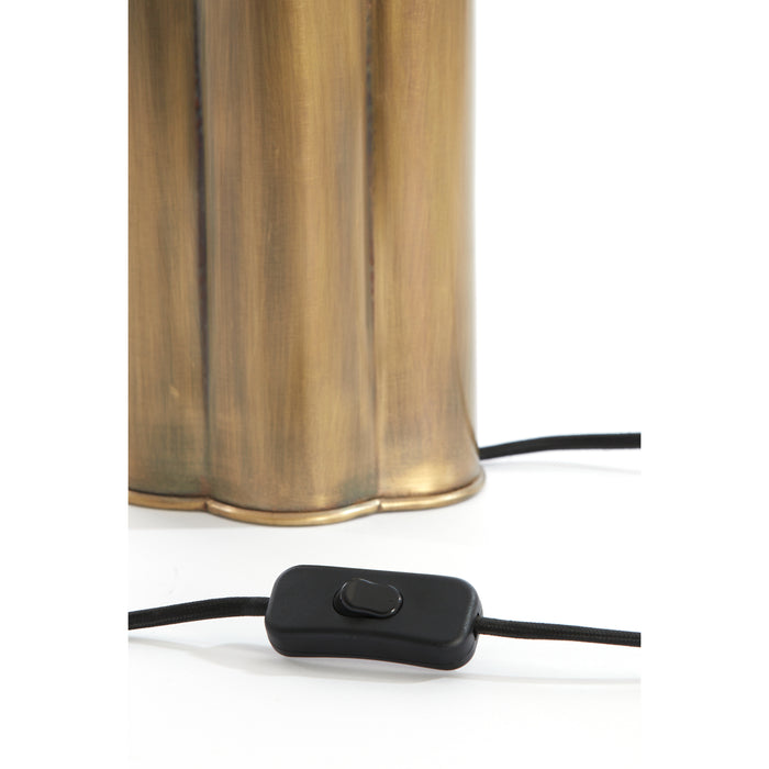 vtwonen Wandlamp Fringe - Antiek Brons - 21x11.5x30.5cm