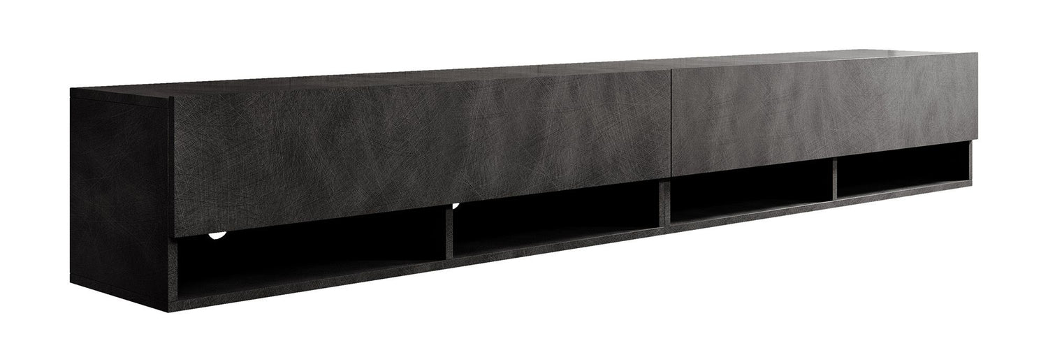 Meubella TV-Meubel Asino - Grijs - 200 cm