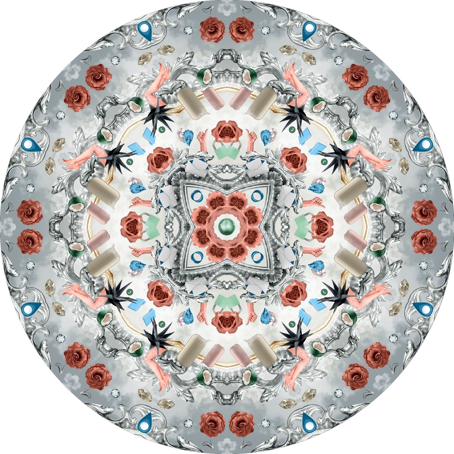 Moooi Carpets Utopian Fairy Tales Ice vloerkleed 350