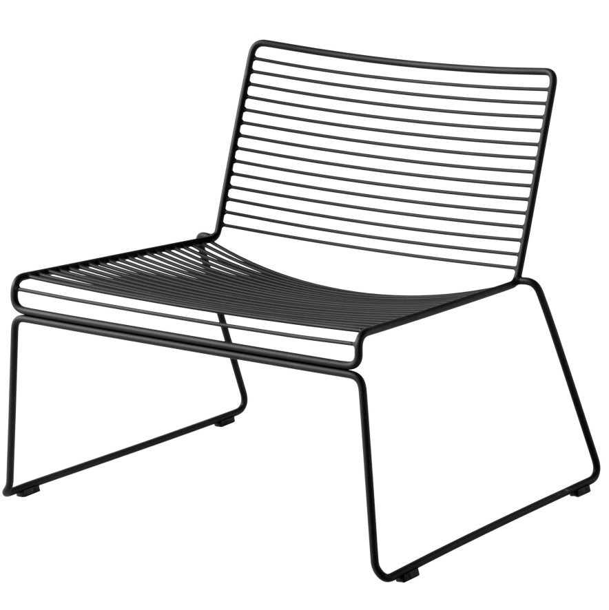 HAY Hee Loungestoel - Zwart