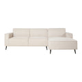 by fonQ  Bo Hoekbank met Chaise Longue Rechts - Linnen - Beige