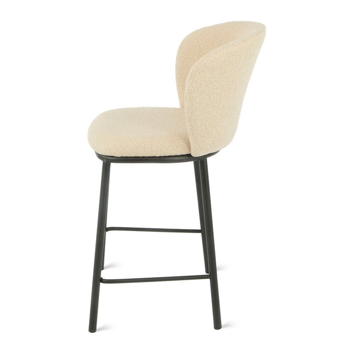 by fonQ Plush Barkruk - Bouclé - Zand