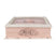 Clayre & Eef Theedoos 9 Vakken 32x26x9 cm Roze MDF Bloemen