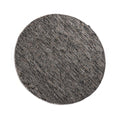 Nordic Weavers Rond wollen vloerkleed Lett - grijs|bruin - 190 cm