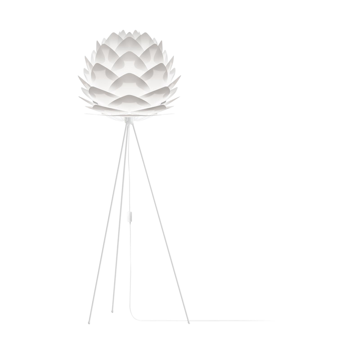 Umage Silvia Medium vloerlamp white - met tripod wit - Ø 50 cm