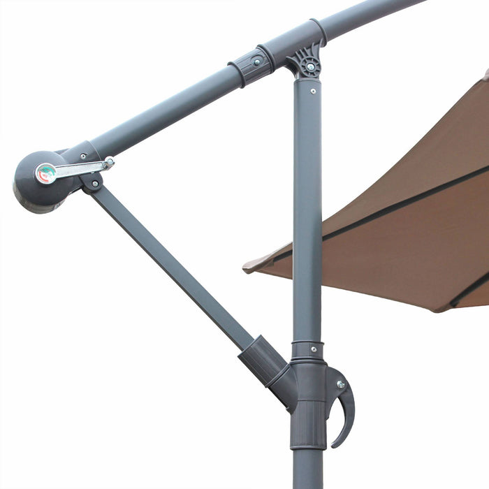 sweeek - Zweefparasol, rond, Ø300cm