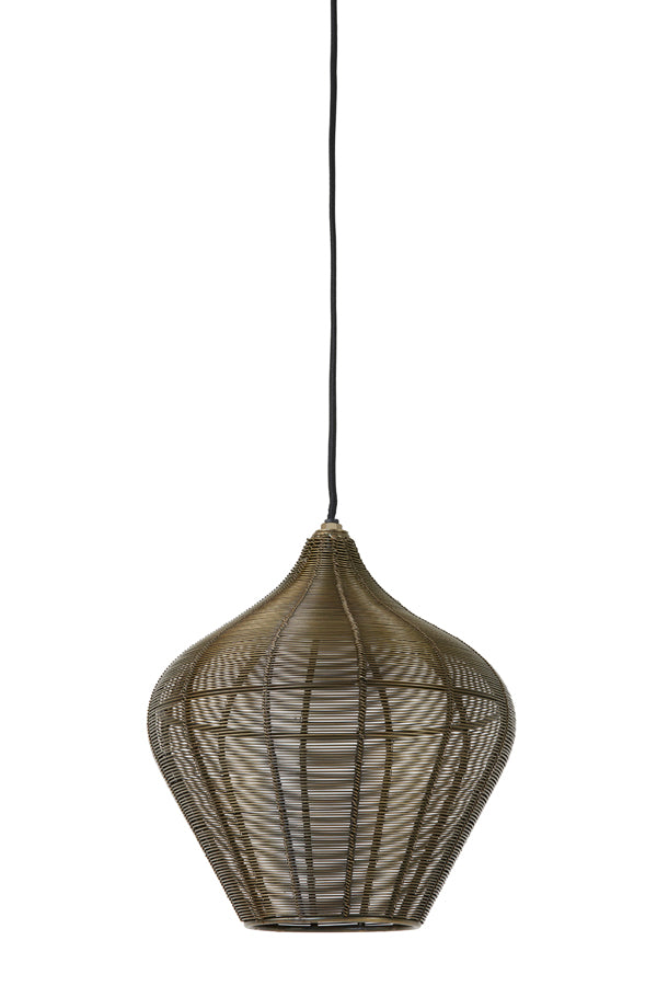 Light & Living Light&living Hanglamp Ø27x29,5 cm ALVARO antiek brons