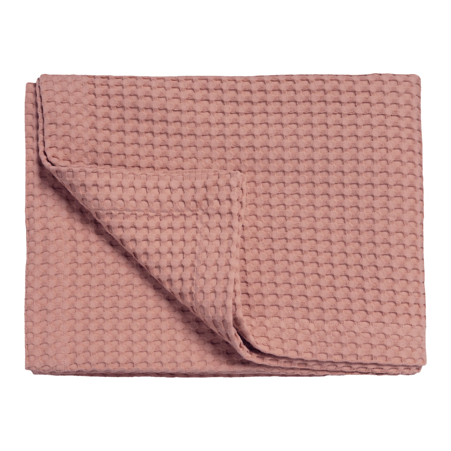 Vandyck Pique Sprei 270 x 250 cm - Ash Rose