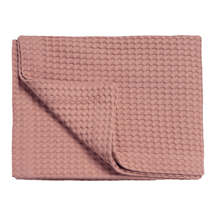 Vandyck Pique Sprei 270 x 250 cm - Ash Rose