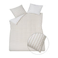 Vandyck Pure Dekbedovertrek Seersucker 140 x 200/220 cm - Beige