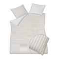 Vandyck Pure Dekbedovertrek Seersucker 200 x 200/220 cm - Beige