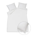 Vandyck Pure Ruffle Dekbedovertrek 240 x 200/220 cm - Wit