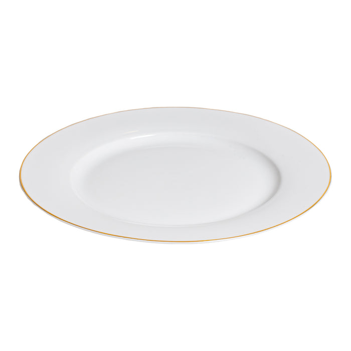 Food for Fun Wit Serviesset 18-delig - Gouden rand