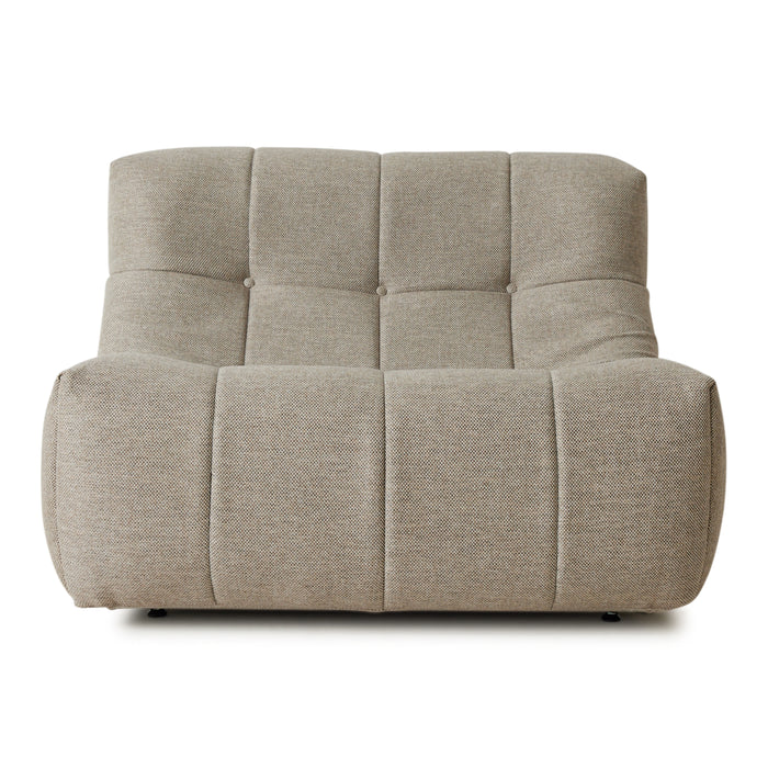 HKliving Lazy Lounge Tuinstoel - Naturel