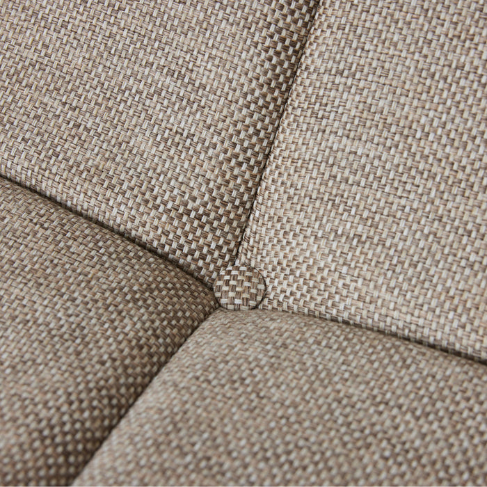 HKliving Lazy Lounge Tuinstoel - Naturel