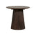 by fonQ Grand Bijzettafel Donkerbruin Mangohout - Ø 50 cm